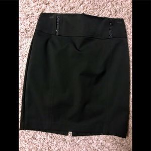 Black Express pencil skirt